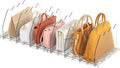 Handbag Organizer Rack, Clear Purse Storage Holder